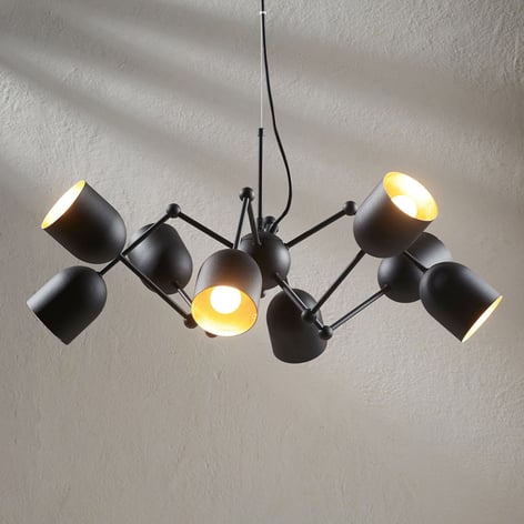 8-flammige LED-Pendelleuchte Morik, easydim