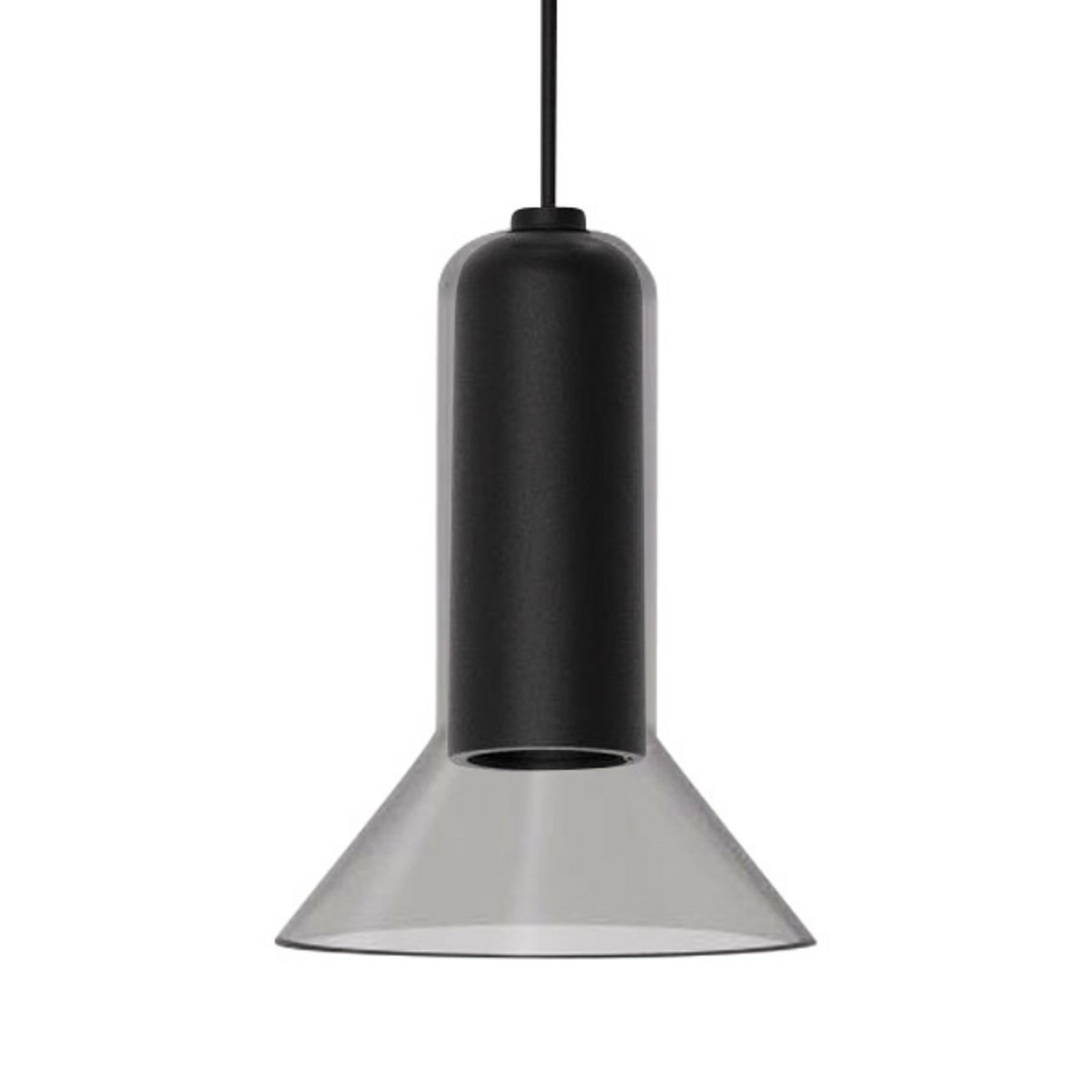 Pendant light Corpa+Bass for Volare track black