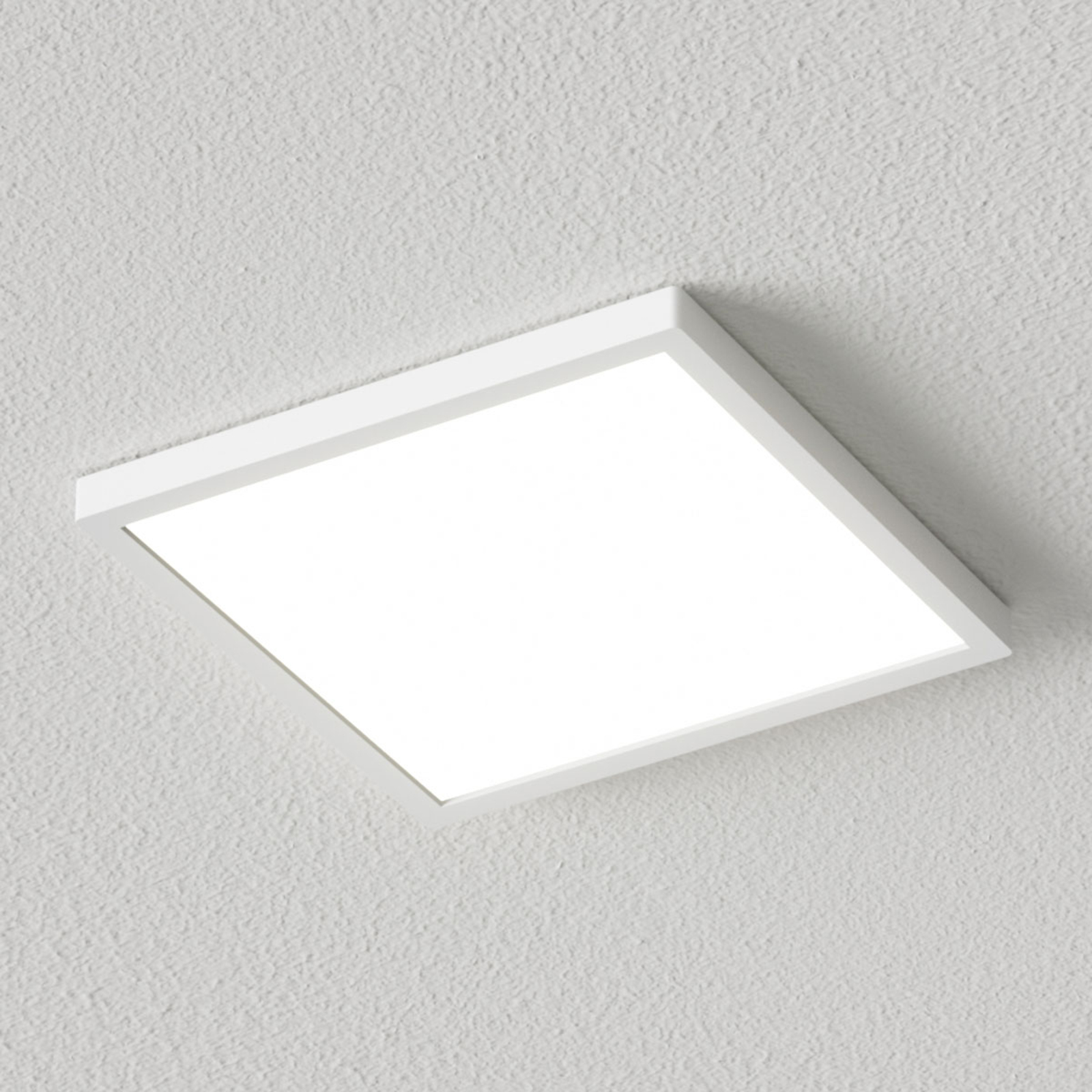 Witte, LED plafondlamp Solvie Lampen24.be