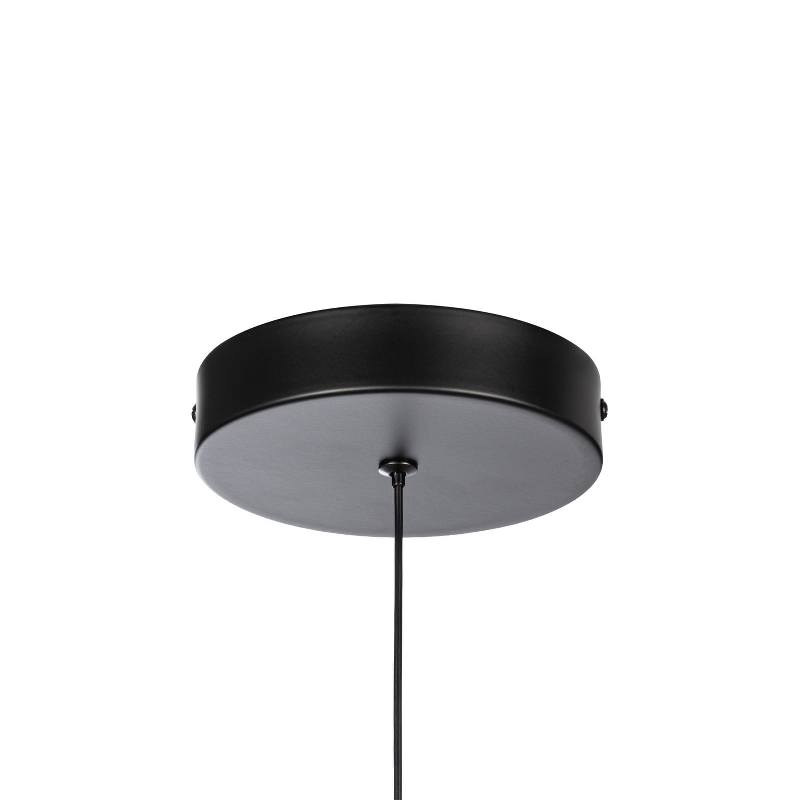 Florie LED-hængelampe, sort, metal, Ø 40 cm – Lindby