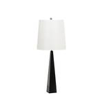 Ascent asztali lámpa, fekete, fehér ernyővel