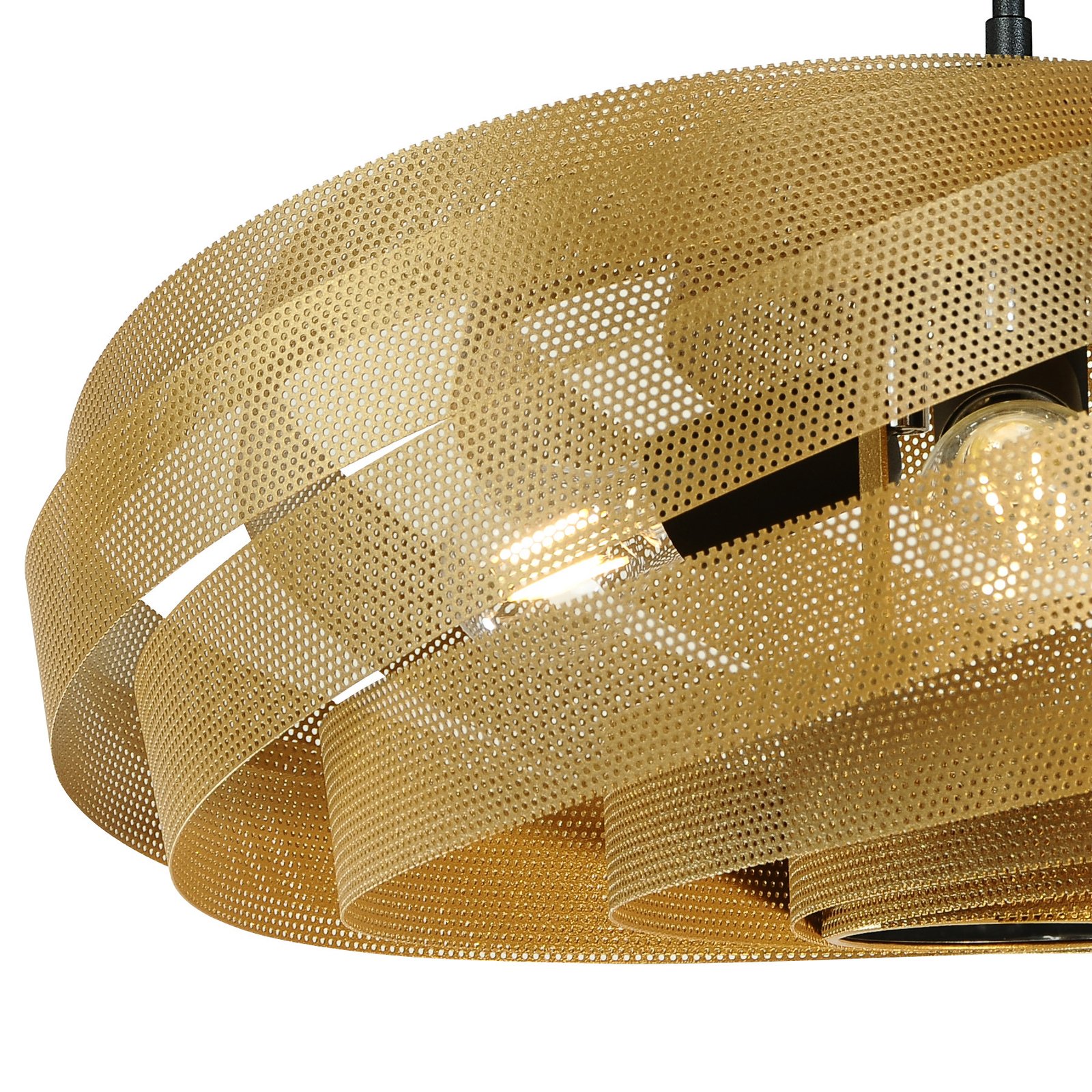 Vento mennyezeti lámpa, arany színű, Ø 60 cm