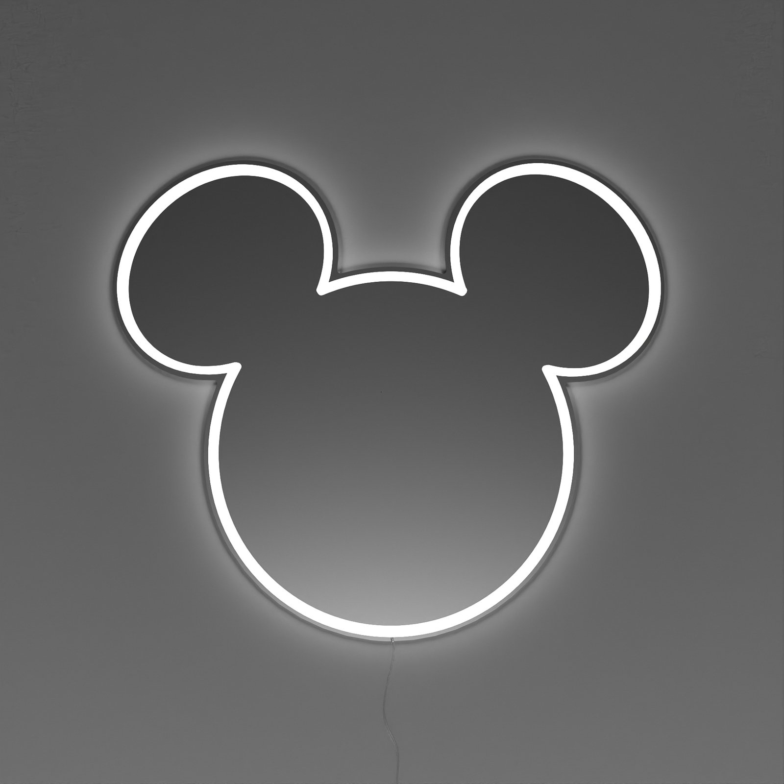 YellowPop Огледало за стена Disney Mickey, сребристо