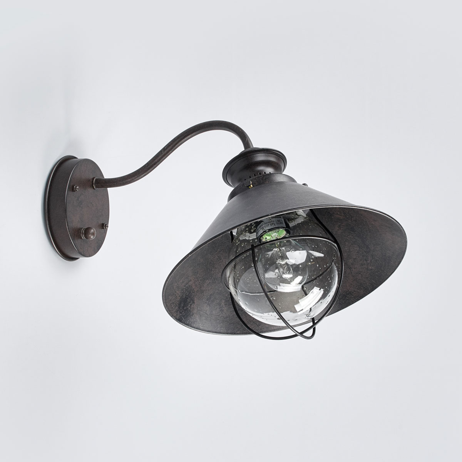 Rustieke outdoor wandlamp Nautica Lampen24.nl