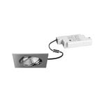 BRUMBERG LED innfelt spot Damita-S, RC-dimbar, blank krom, IP65