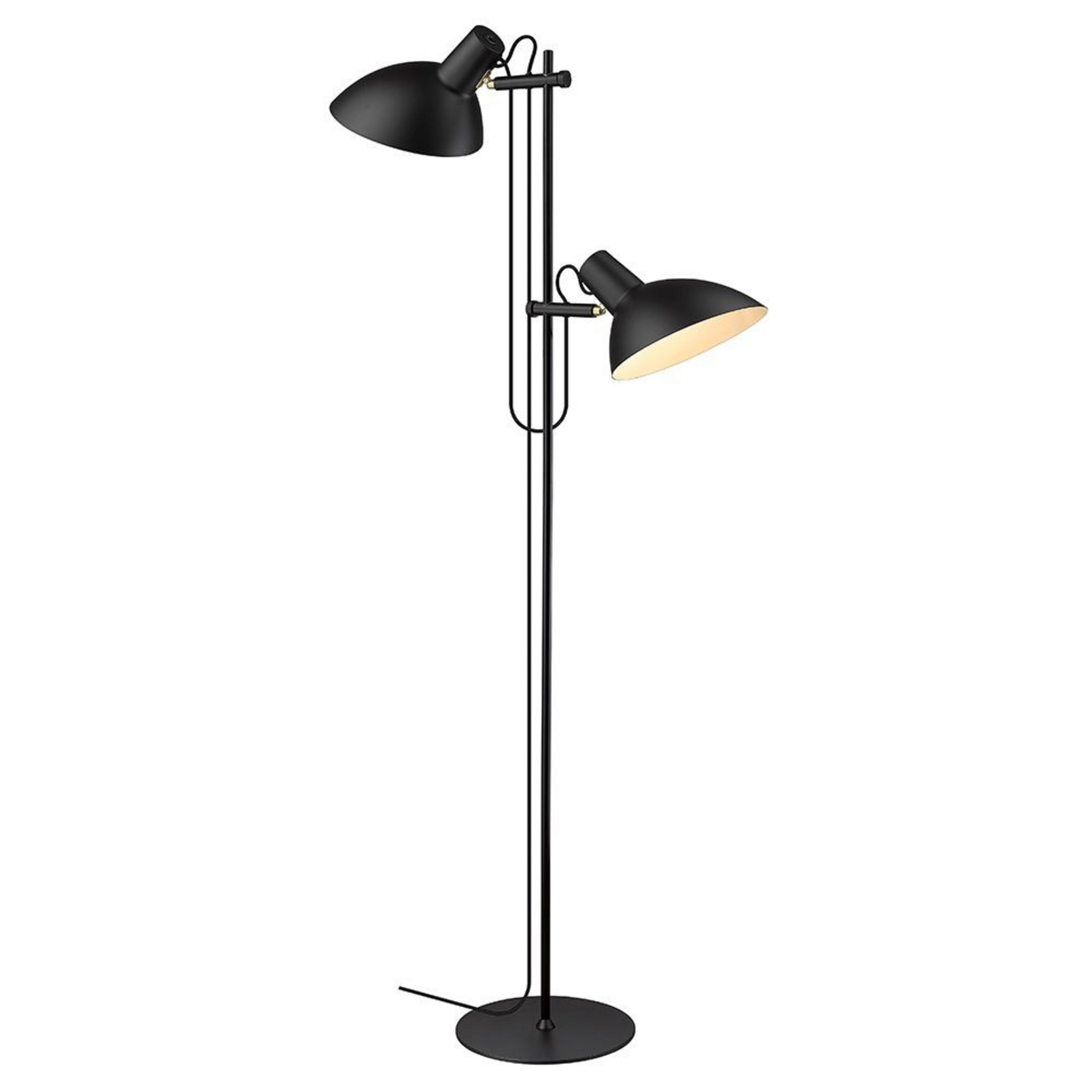 Metropole Vloerlamp 2 Black - Halo Design
