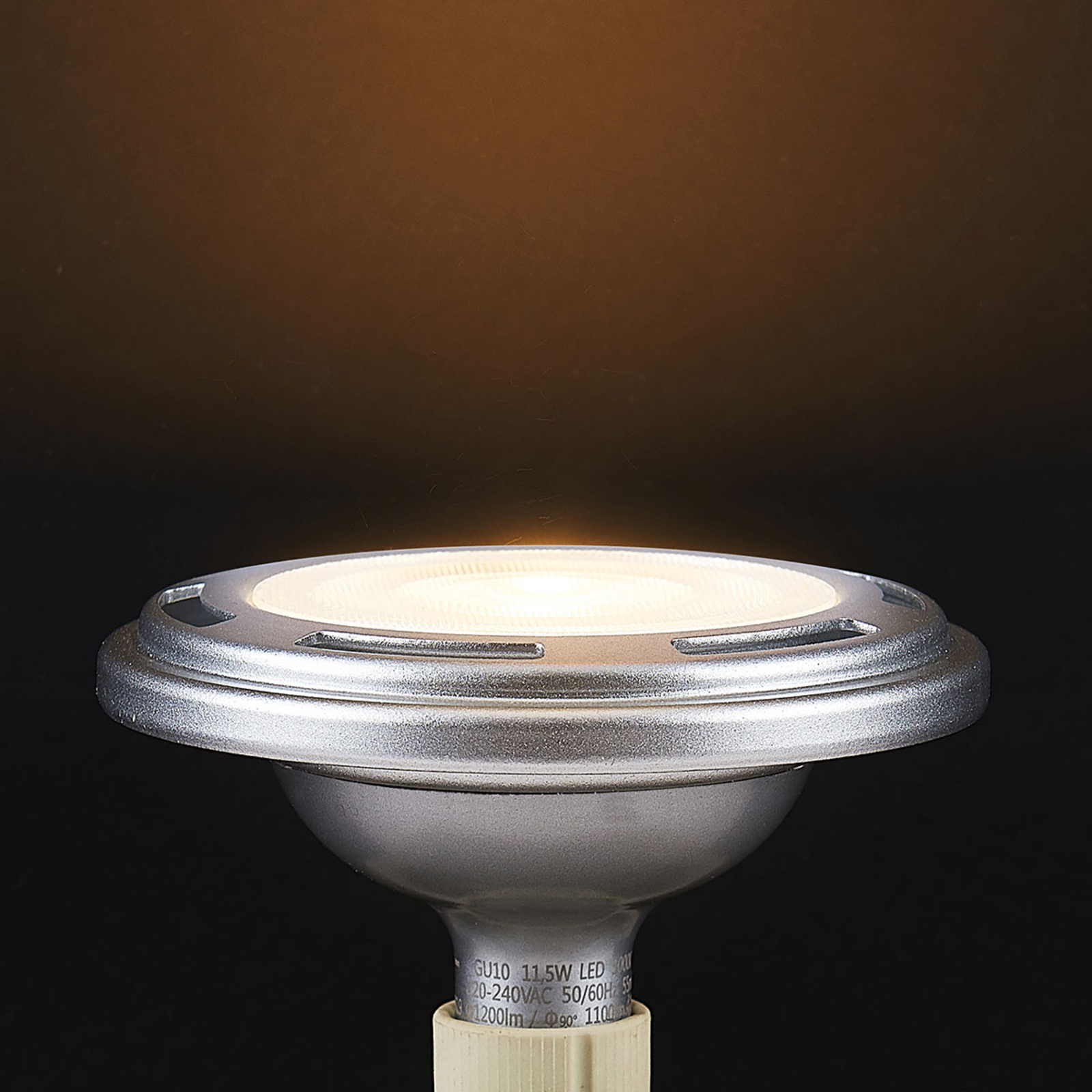 LED-reflektor GU10 ES111 11,5 W dæmp. 3.000 K sølv