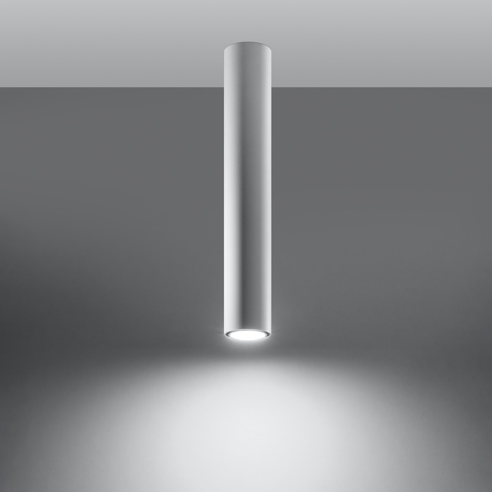Euluna Thalassa stropné svietidlo 1 svetlo biele výška 40 cm