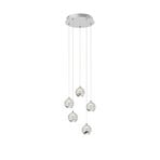 Hayley 5 Taklampa Clear/Chrome - Lucande