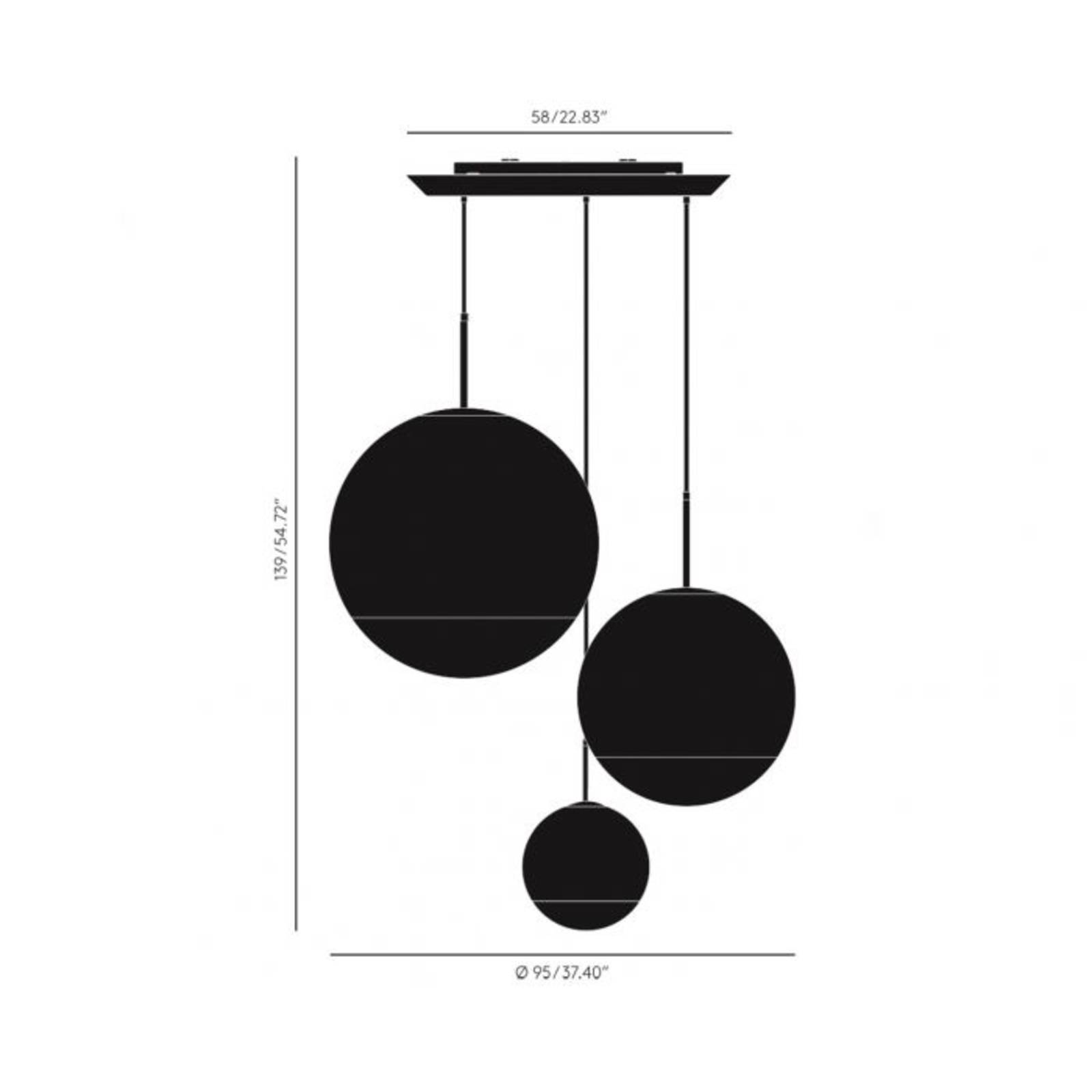 Tom Dixon Mirror Ball Range Round 3-pkt. chrom