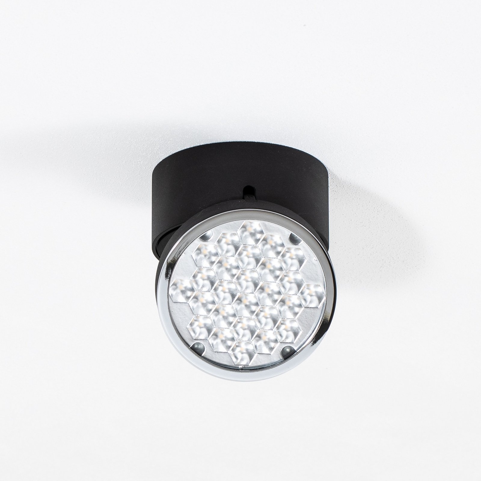 Projetor de teto LED Bega 51312.5 metal preto DALI giratório