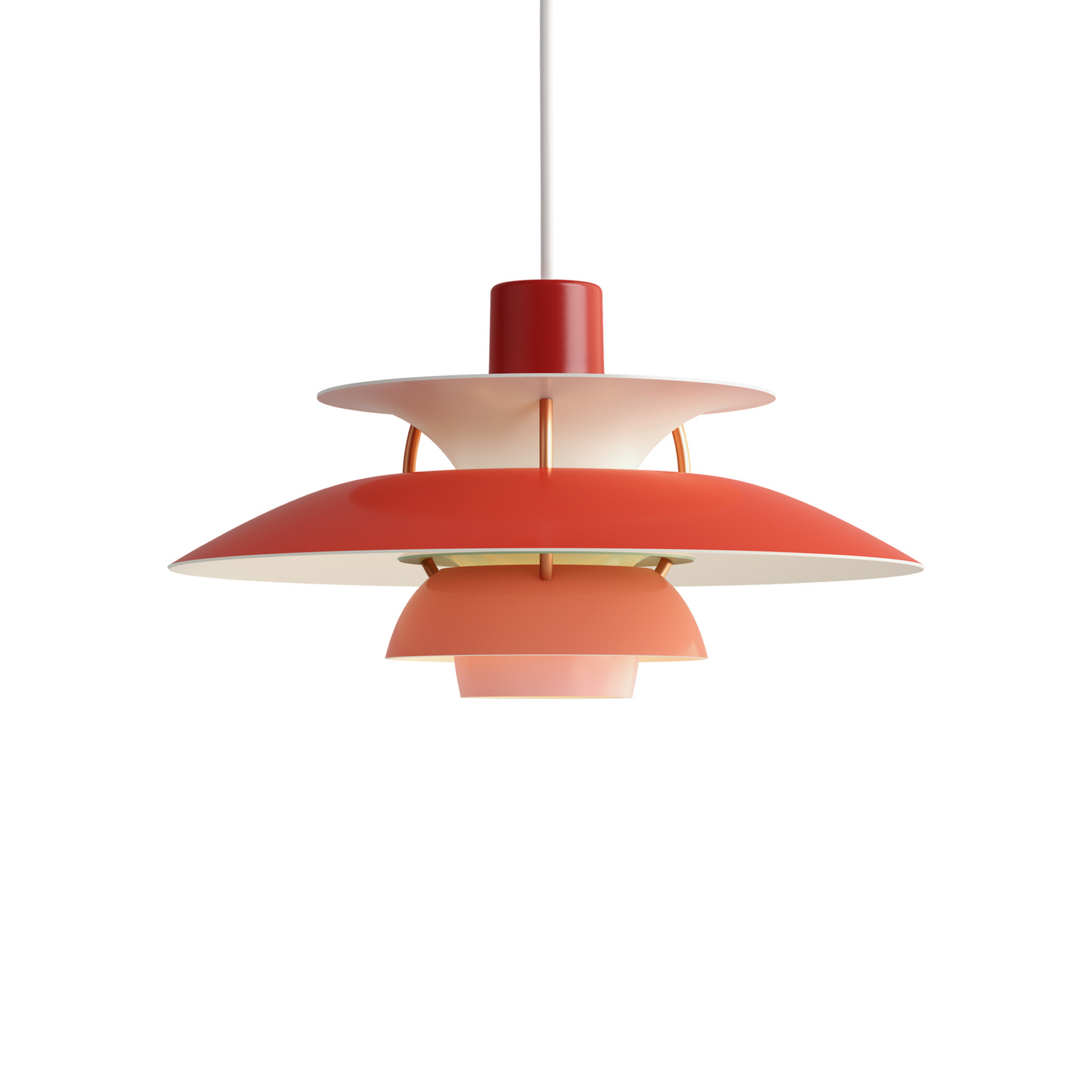 PH 5 Mini Hanglamp Red - Louis Poulsen