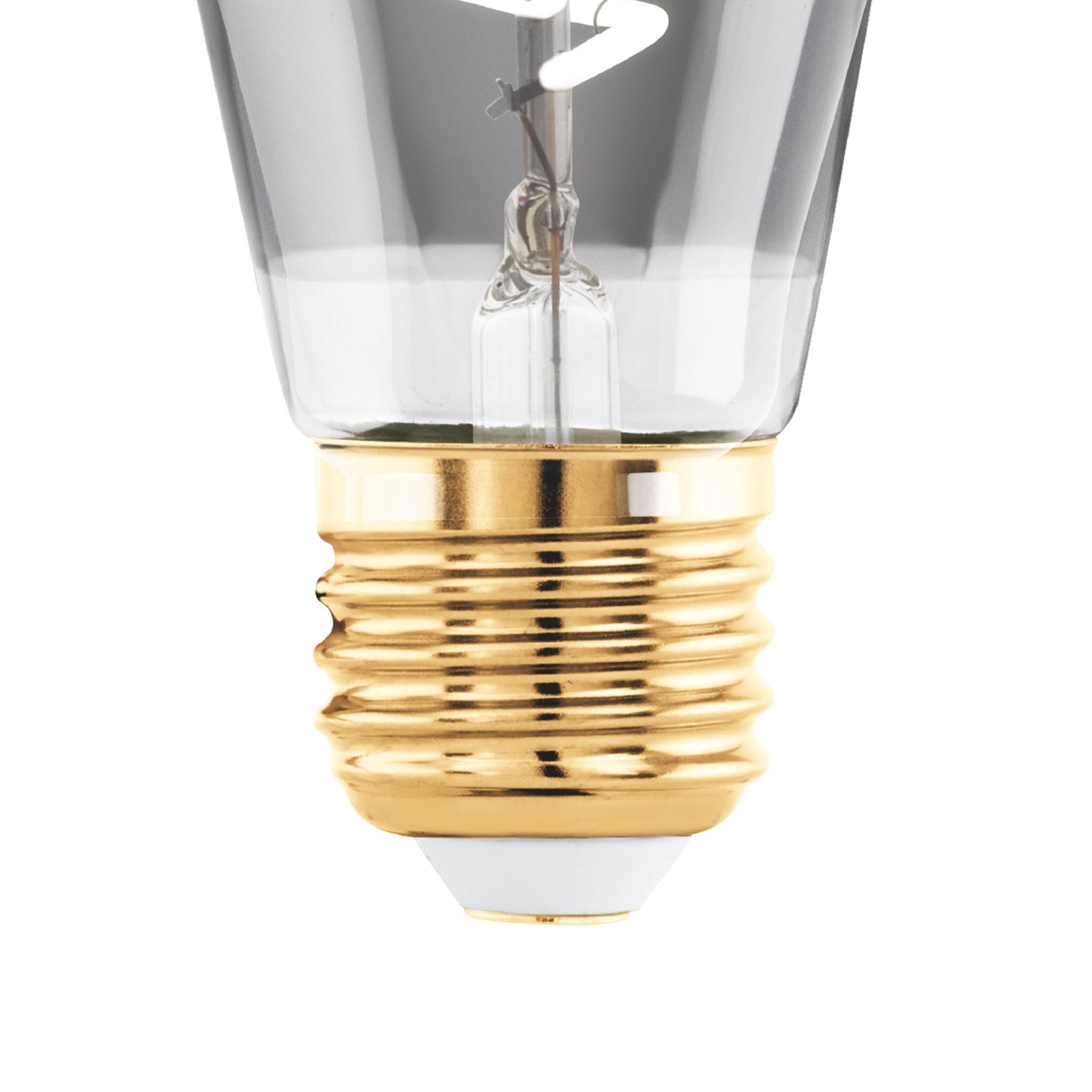 LED-Lampe E27 4W ST48 2.000K Filament smoky dim