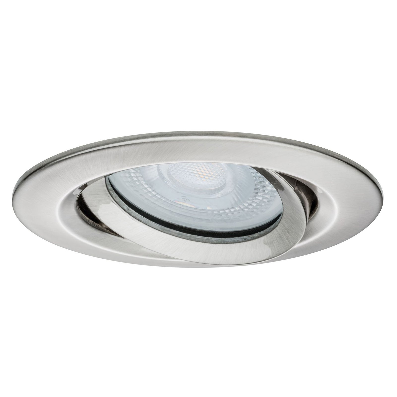Nova LED recessed spotlight, dimmable, IP65, iron - Paulmann