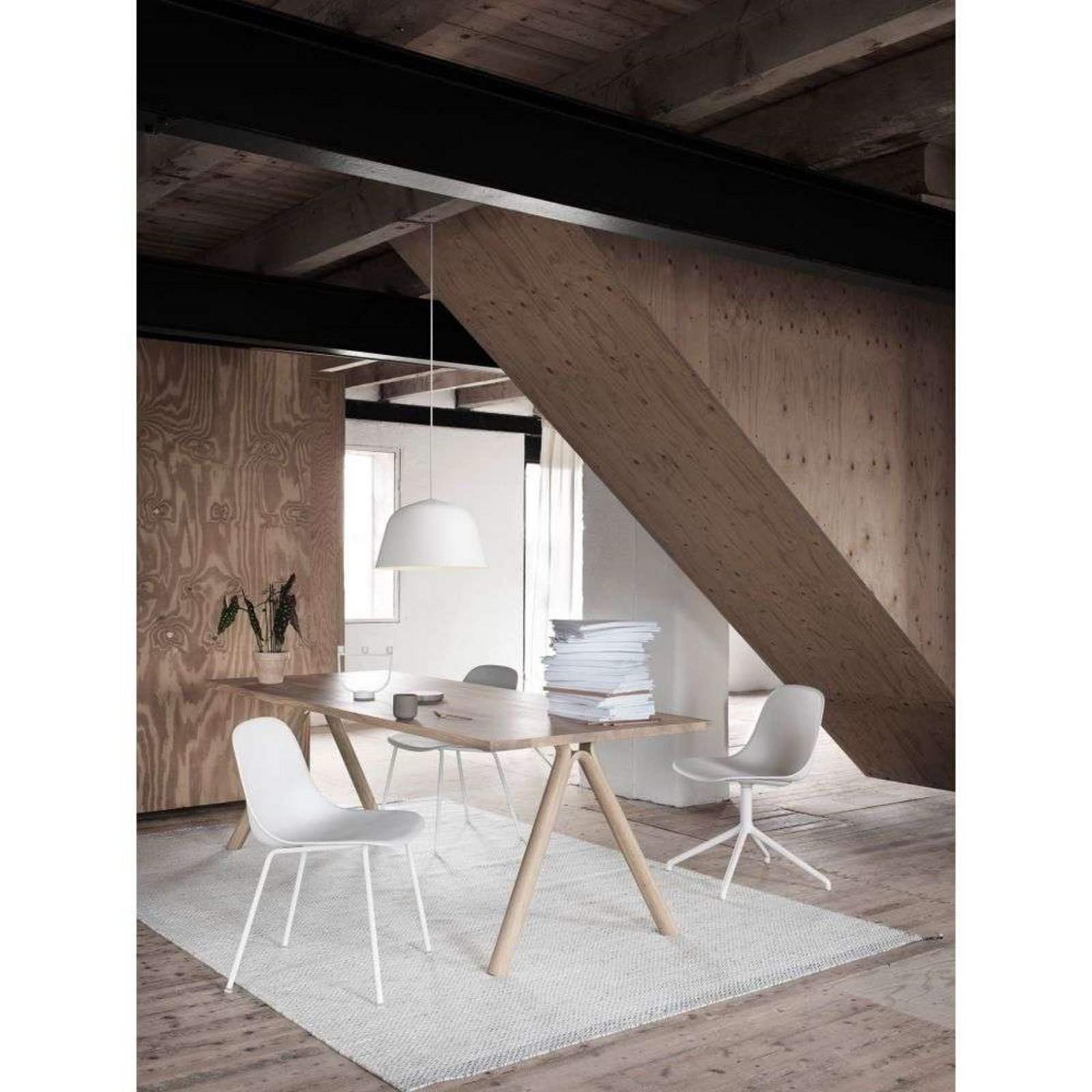 Ambit Lustră Pendul Ø55 White - Muuto