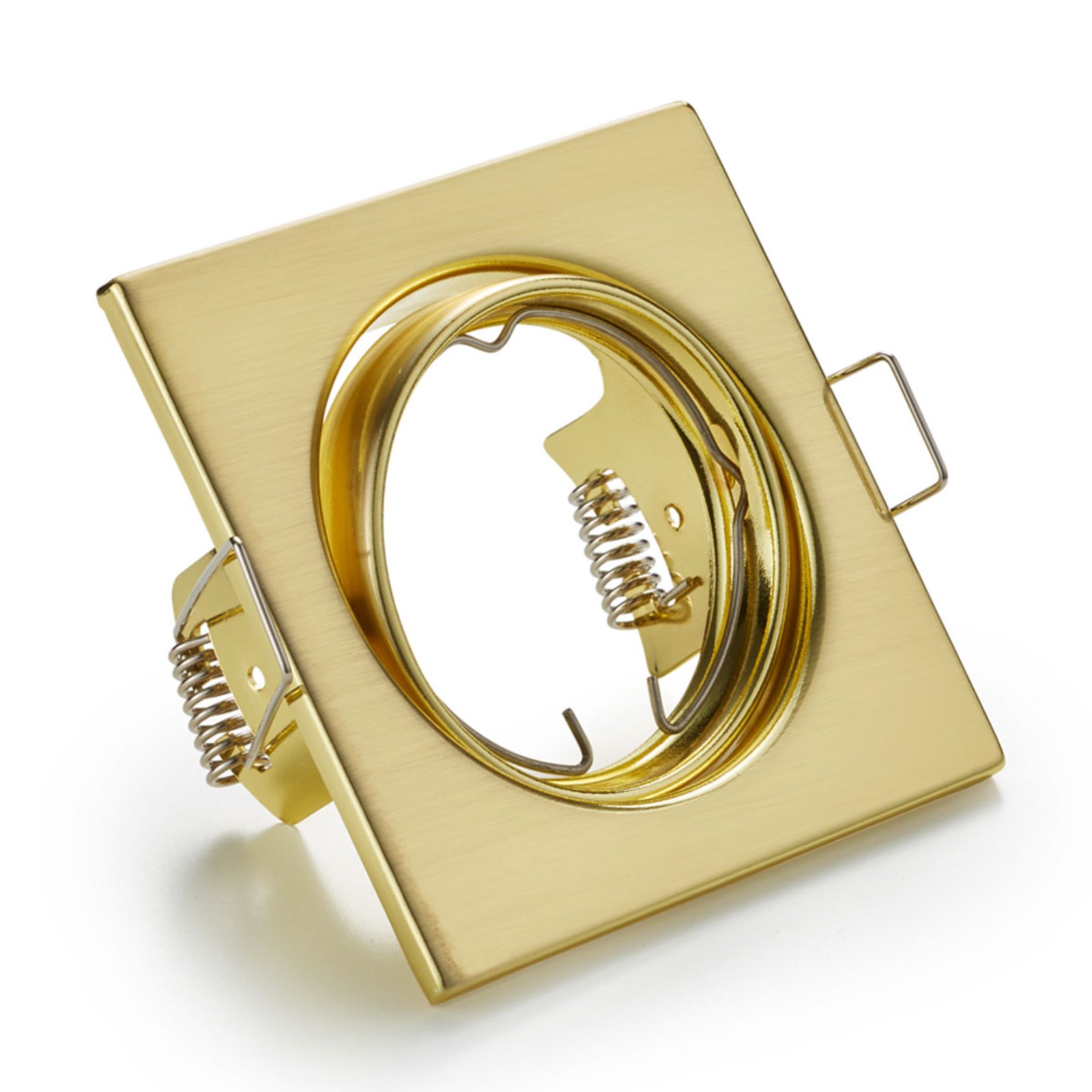 Swivelling downlight Jura in angular Form