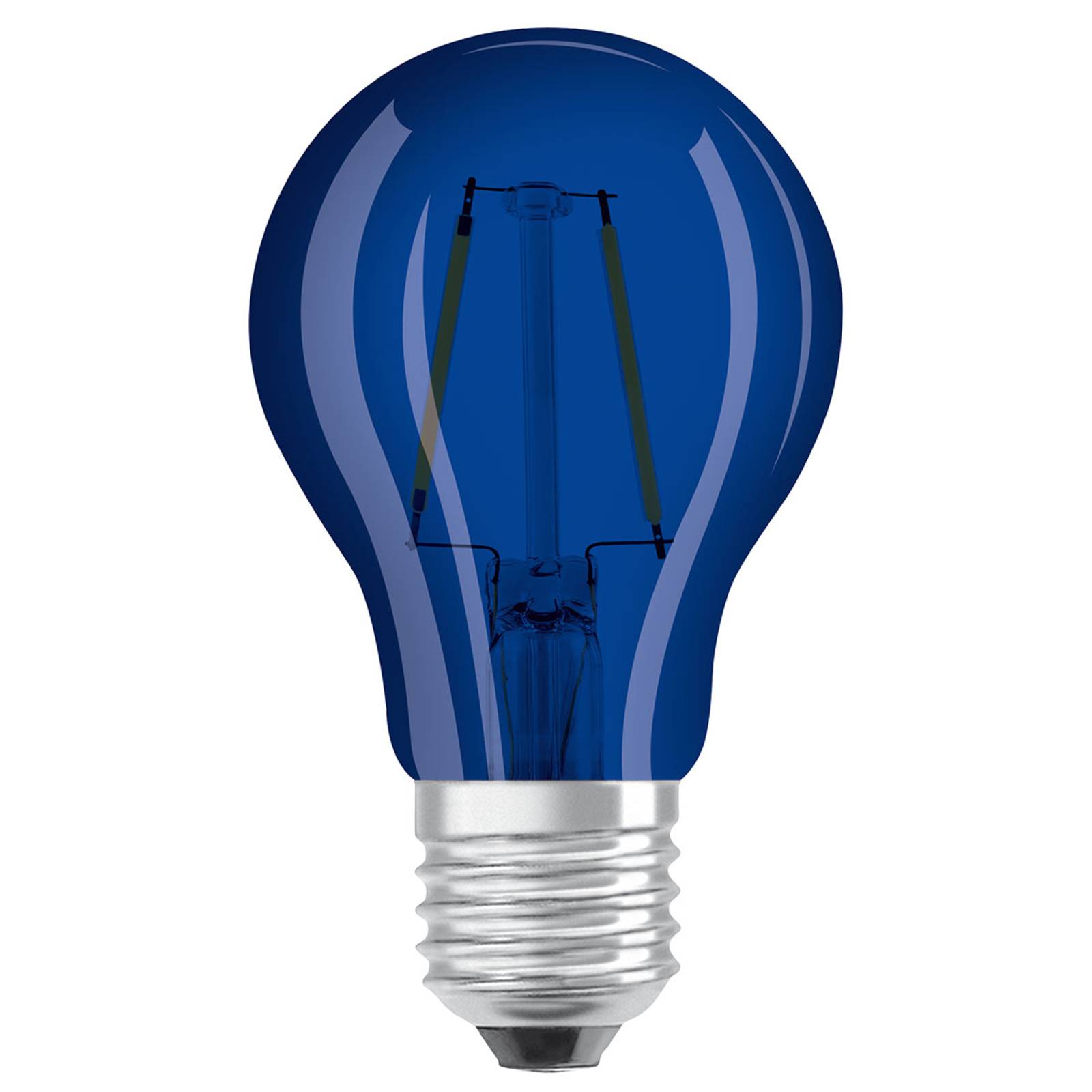 OSRAM LED-Lampe E27 Star Décor Cla A 2,5W, blau