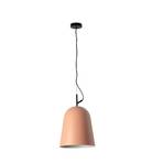 Lampa wisząca Studio, Ø 29 cm, różowy/czarny, stal