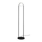 Lampadaire LED Giotto abat-jour inclinable, doré