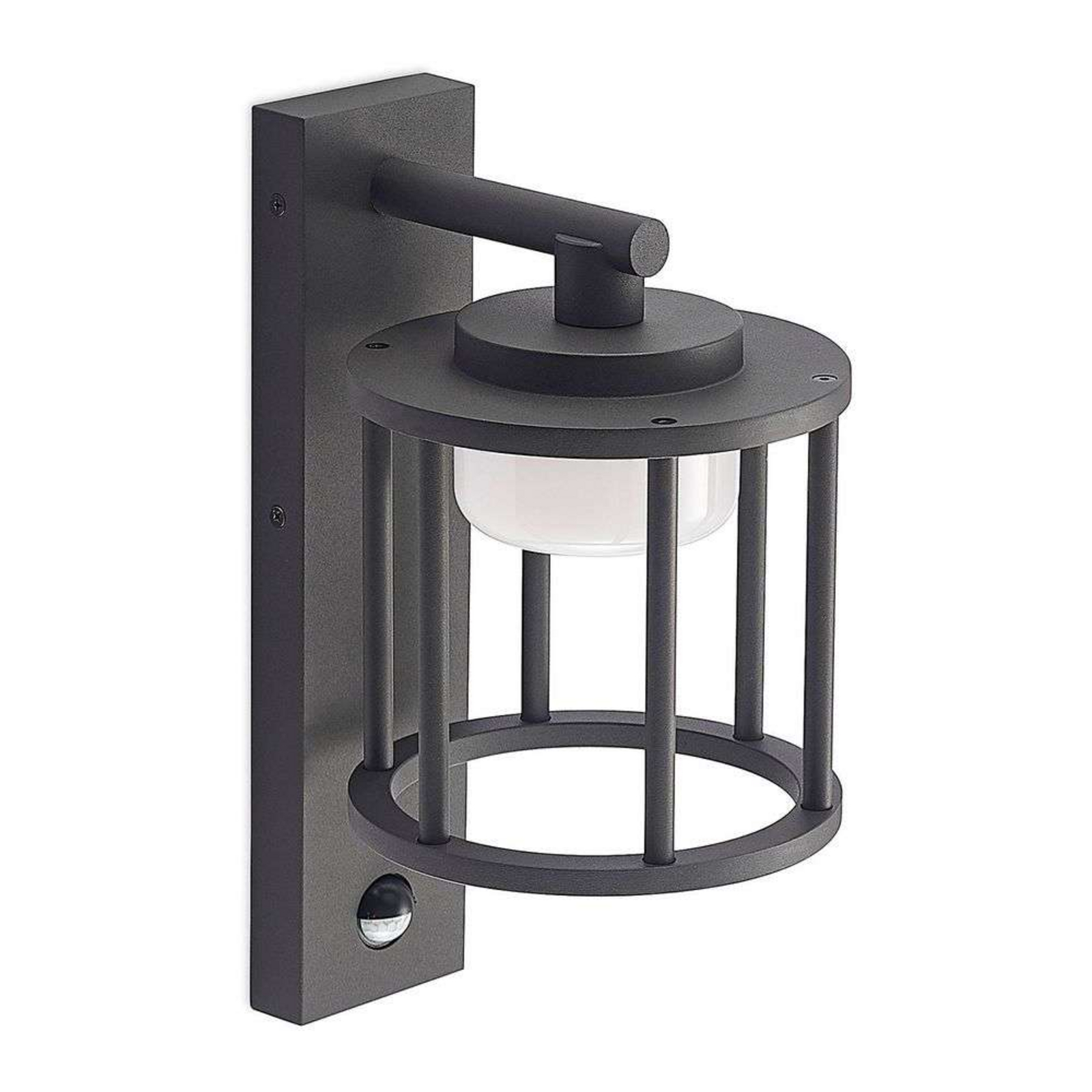 Berenike OutdoorWall Lamp w/Sensor Dark Grey - Lucande