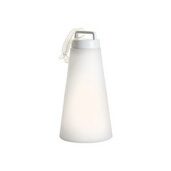 Lámpara decorativa exterior LED Sasha, batería recargable, altura 41cm