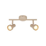 Laevalgusti Tapp, beež, pikkus 28 cm, 2-osaline, metall GU10