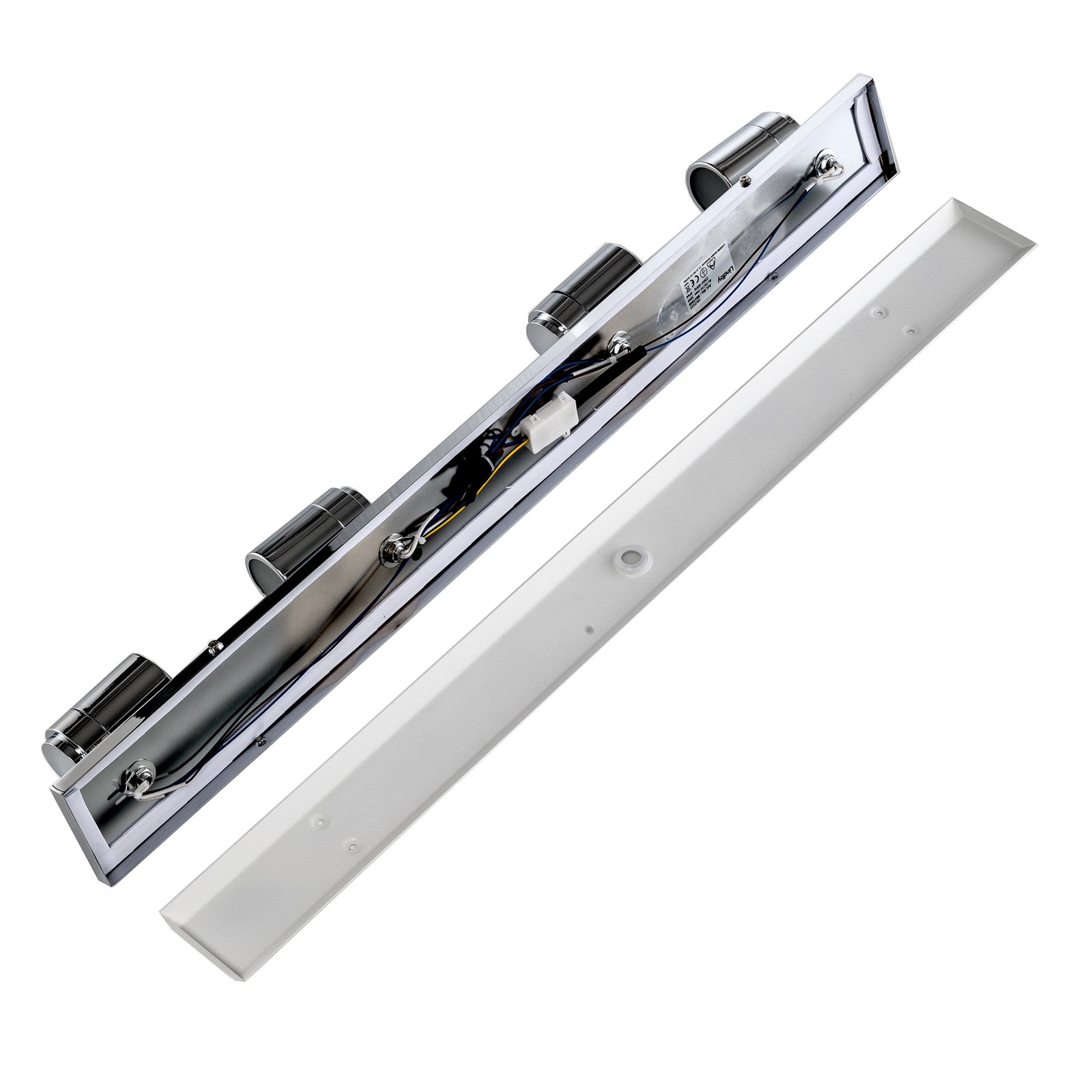 Dejan Plafondlamp Chrome - Lindby