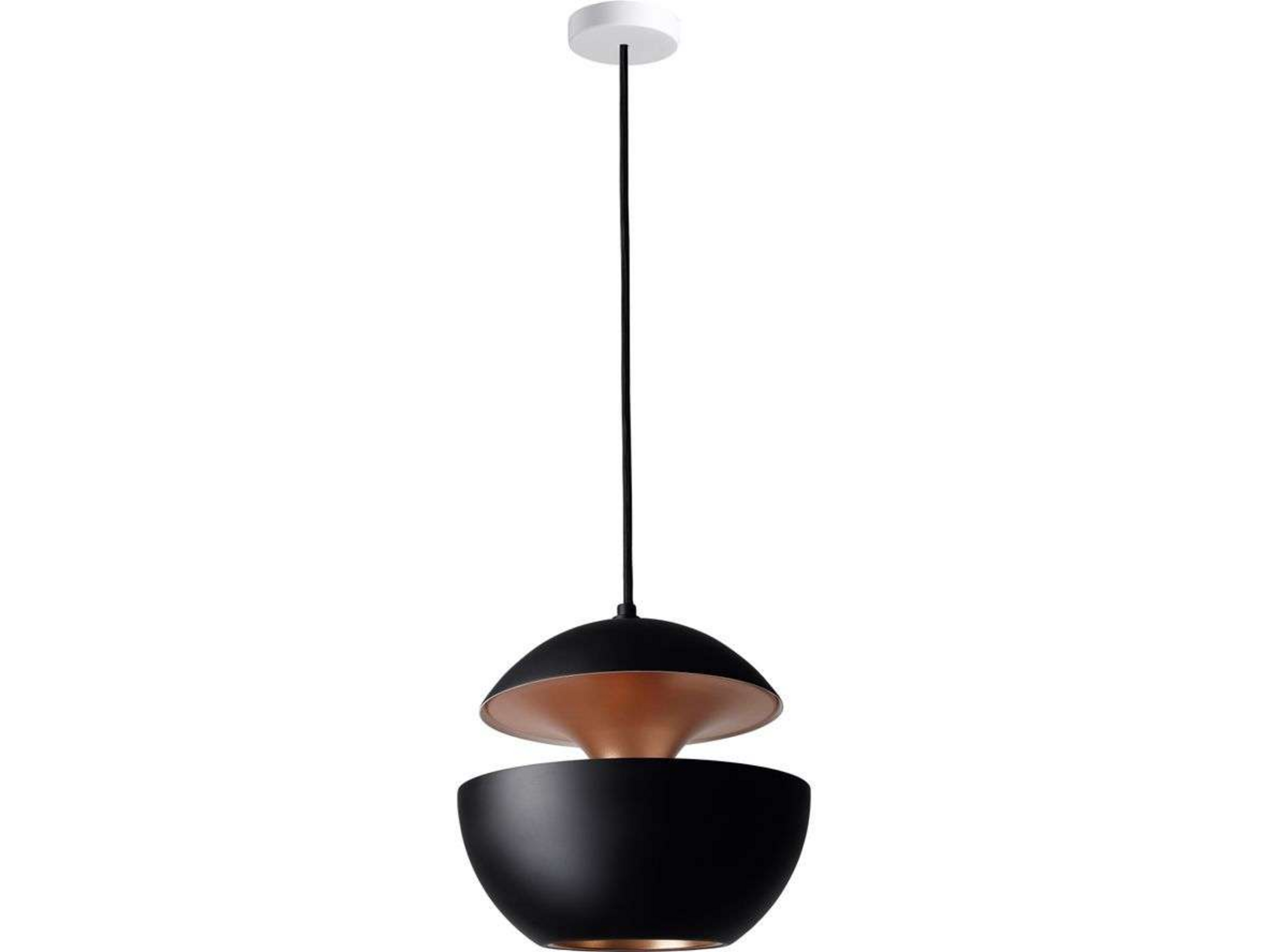 Here Comes The Sun Hanglamp Ø250 Zwart/Koper - Dcw