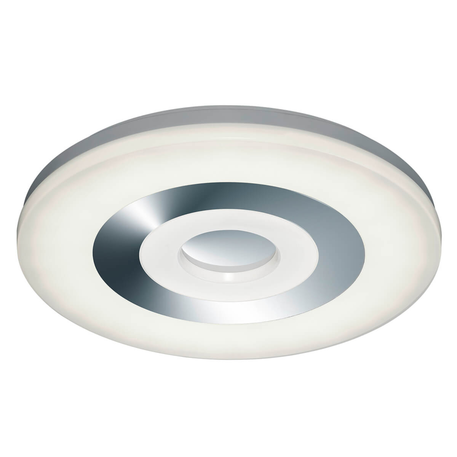 Trio Lighting Shaolin LED ceiling light, for Living / Dining Room, metal, acrylic, 30 W, energy efficiency: A+, H: 5.5 cm
