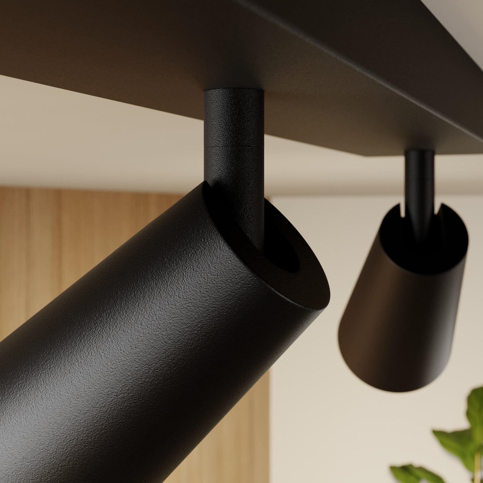 Angelina 3 Taklampe Black/Gold - Lucande Angelina 3 Taklampe Black/Gold - Lucande