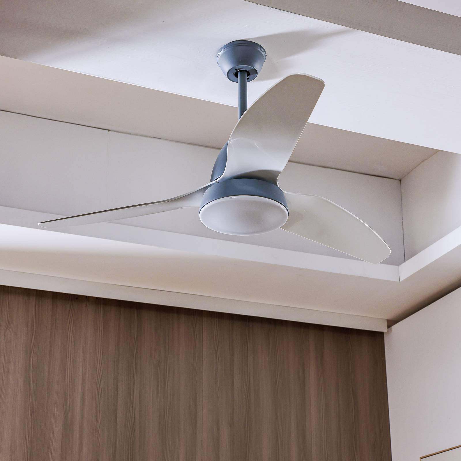 Image of Starluna Coriano ventilateur de plafond LED, gris 4251911746433