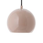 Ball Candeeiro Suspenso Ø18 Glossy Nude - Frandsen