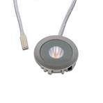 LED infälld spotlight AR 35, 3.000 K Ø 4 cm rostfritt stål aluminium 24 V