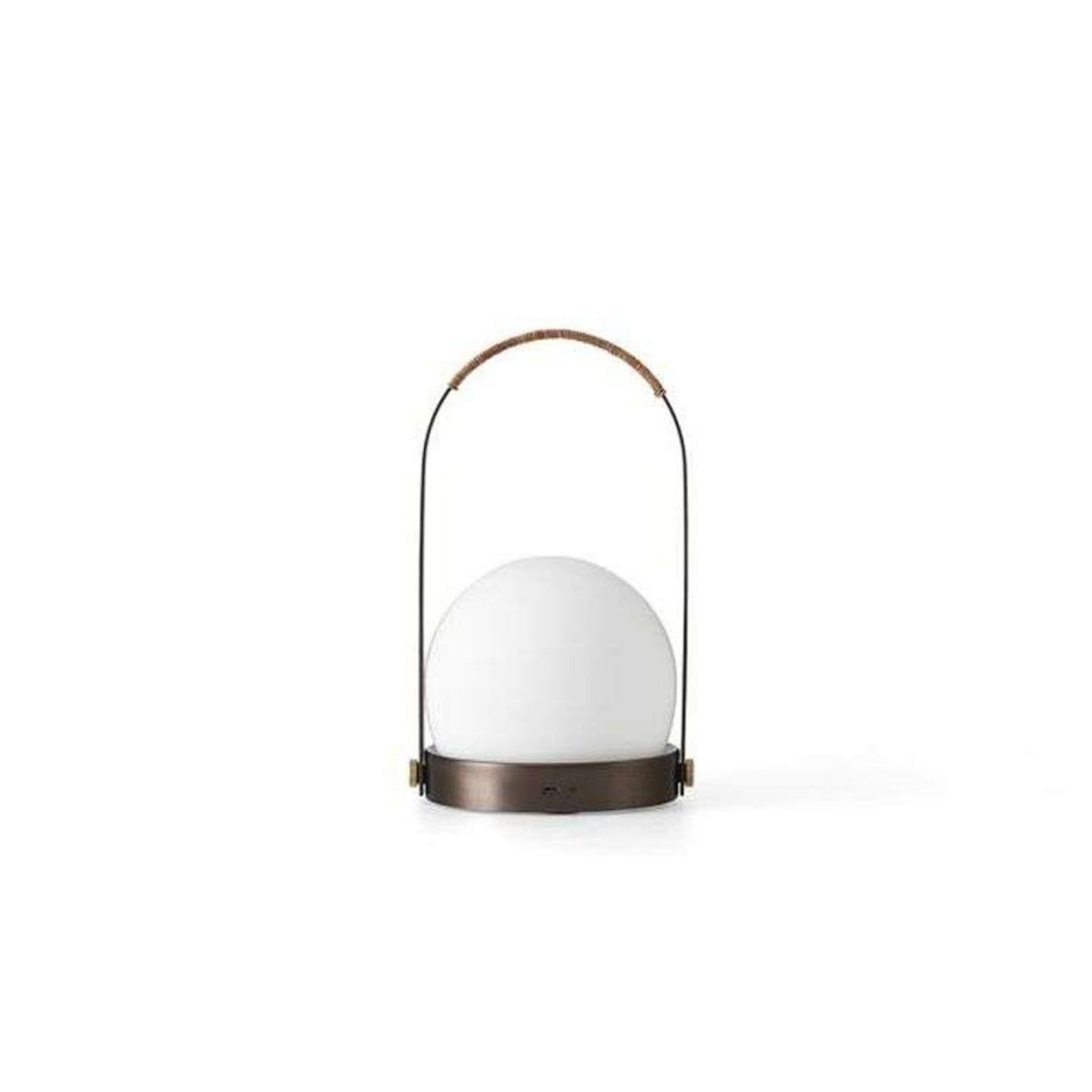 Carrie LED-Akkulampe, bronze, USB, IP44 - Audo