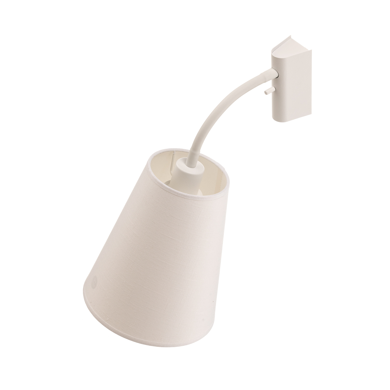 Flex Shade væglampe, bevægelig, hvid