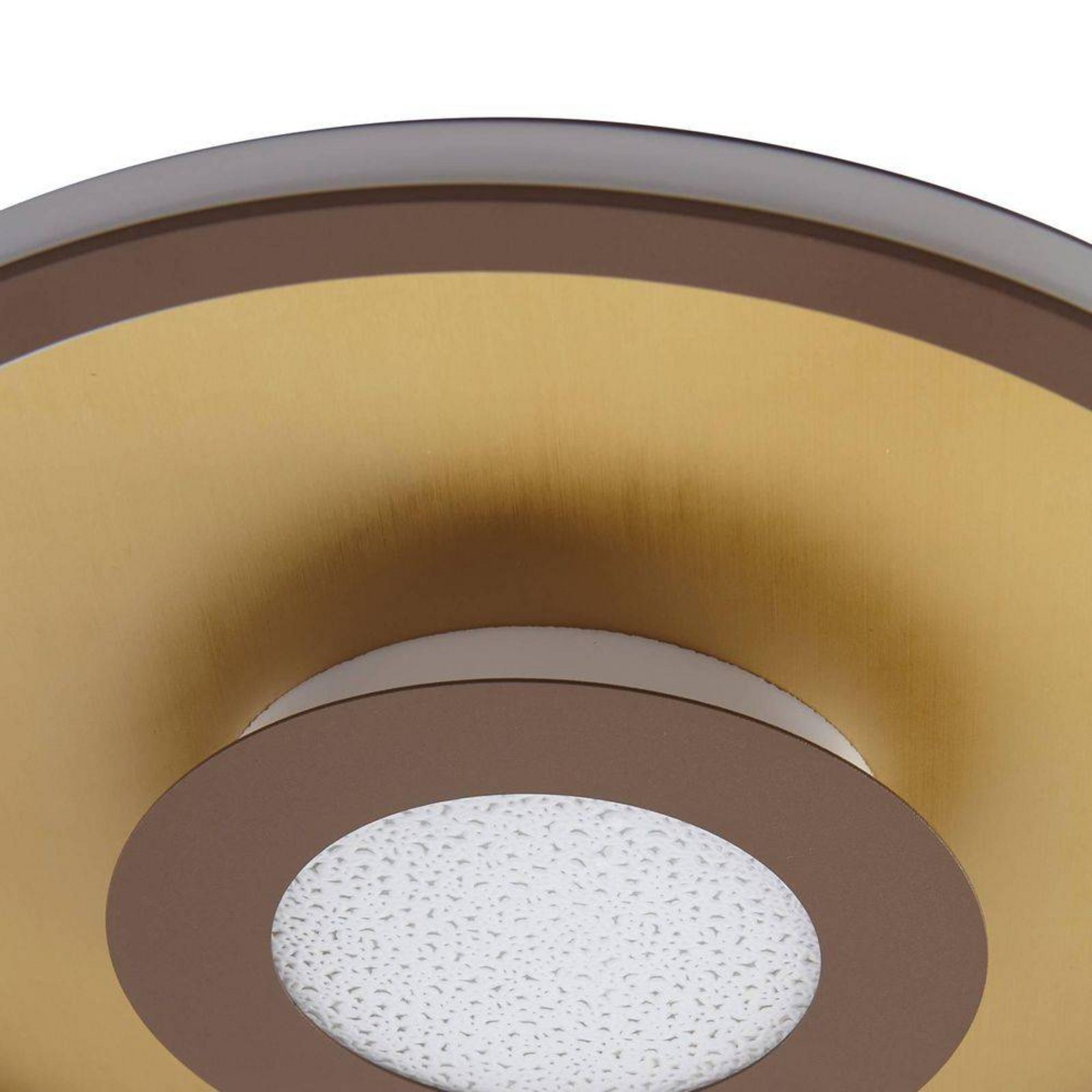 Pekela Round LED Stropna lampa Ø43 hrđati/Matt Zlato - Lindby