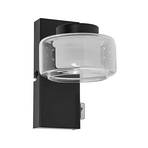 LEDVANCE Applique murale LED Orbis Flame, à 1 lampe, noir, IP44