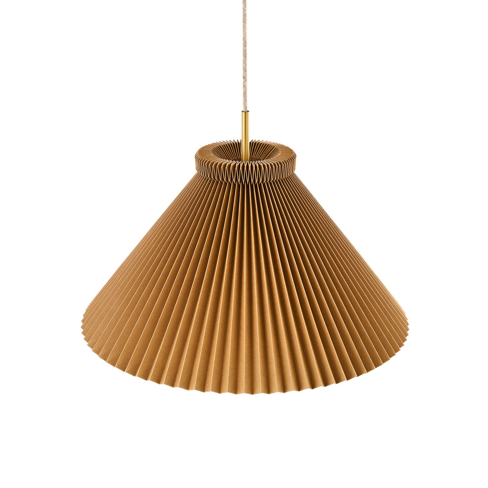 LE KLINT Hängeleuchte Model 1, hellbraun, Papier, Ø 44 cm
