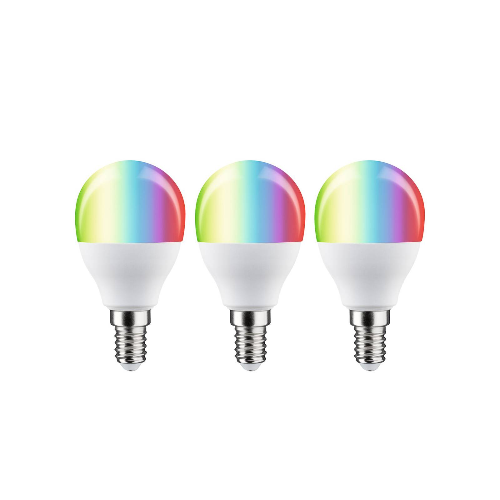 Paulmann LED-Tropfen E14 5W 470lm Zigbee RGBW 3er