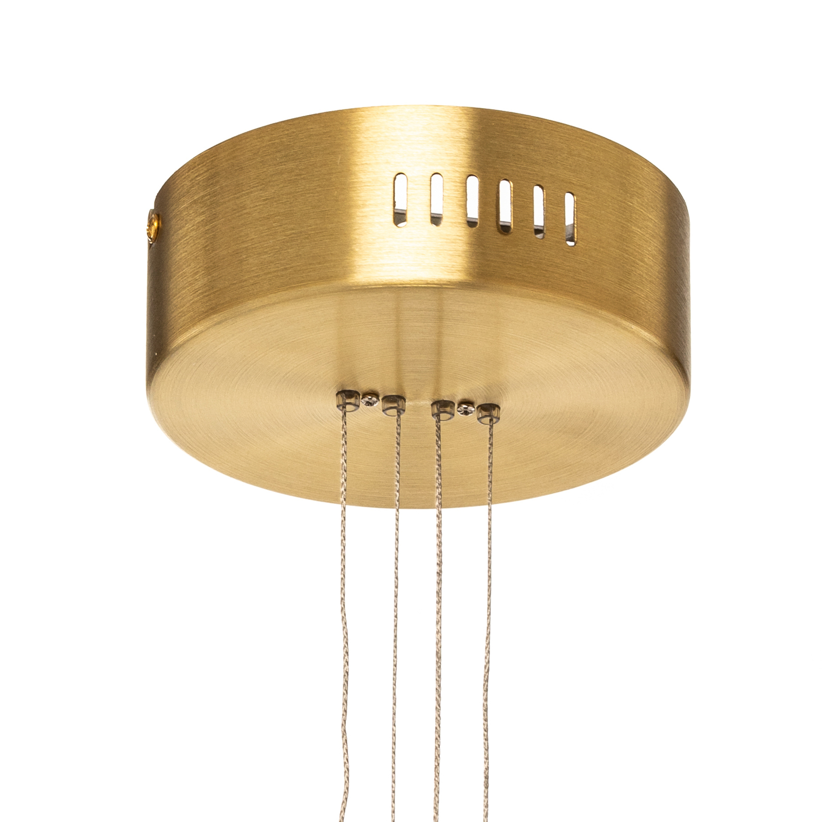 Lindby Eilika LED-Pendelleuchte, 1-fl. messing