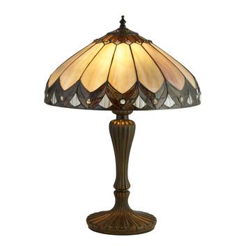 Pearl table lamp in a Tiffany style, height 56 cm