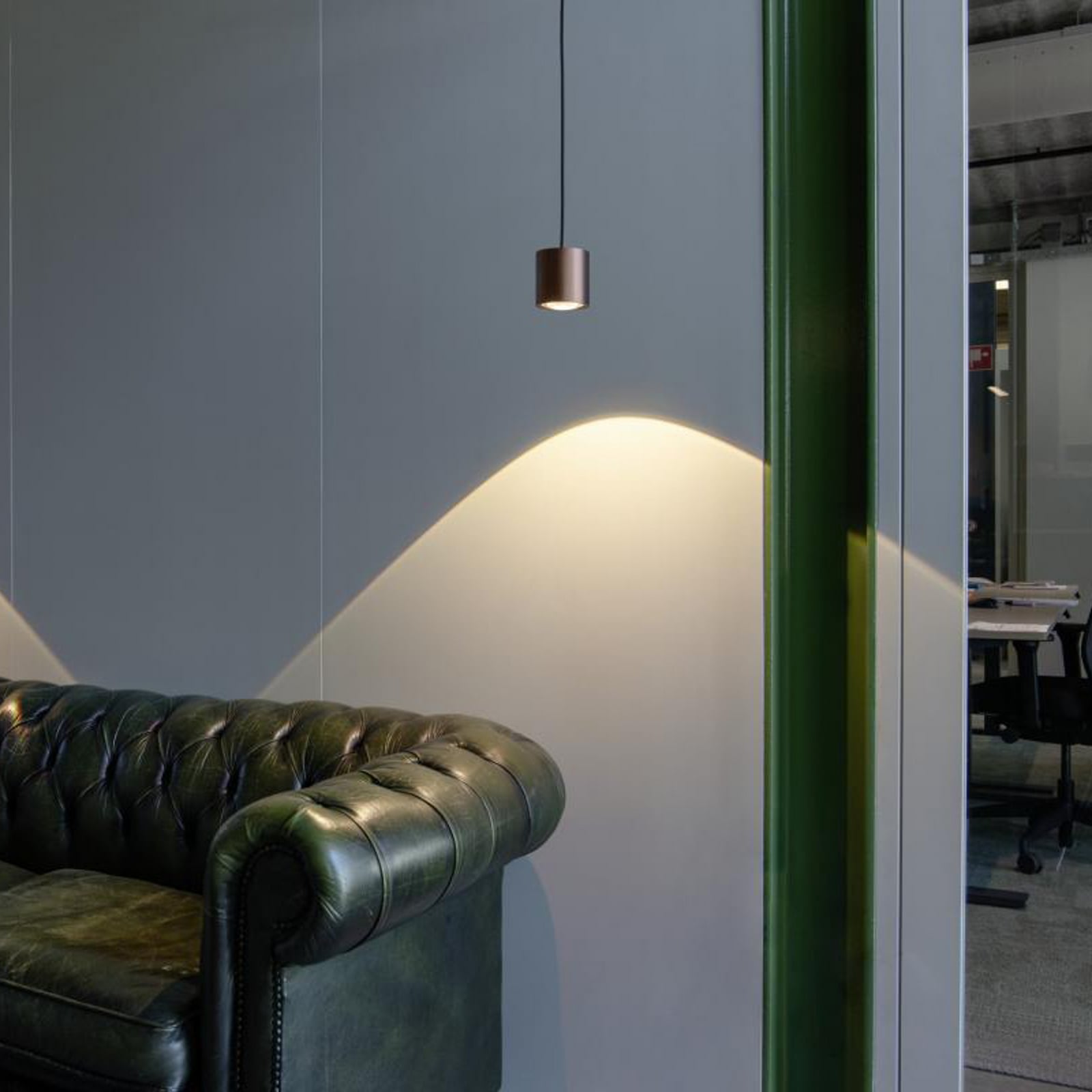 Suspension Oculus « Dunkelheit » cuivre - SLV