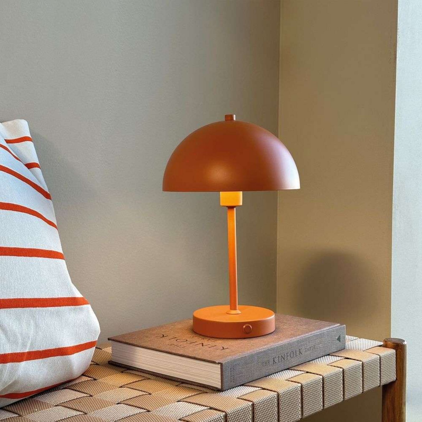 Stockholm Portable Table Lamp Terracotta - DybergLarsen