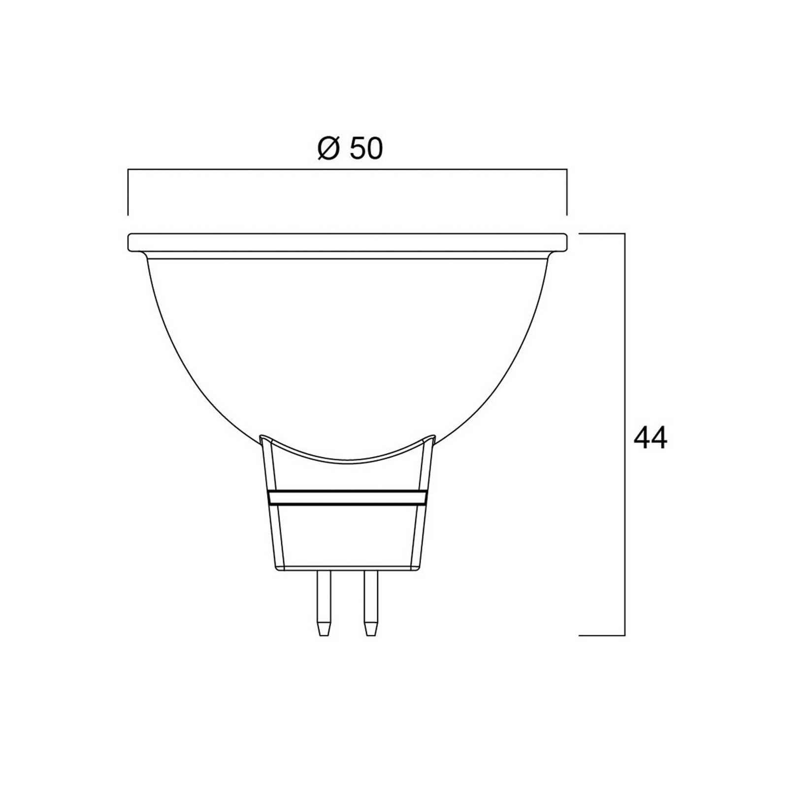 LED-Leuchtmittel SUPERIA RETRO GU5.3 MR16 4,3W 840 380lm dim günstig online kaufen
