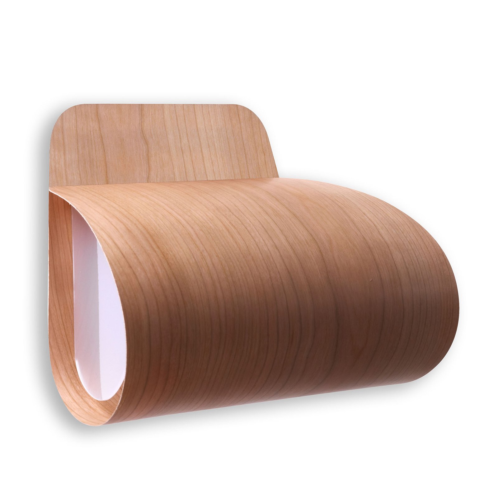 LZF Pleg LED wall light 0-10V dimmable in veneer