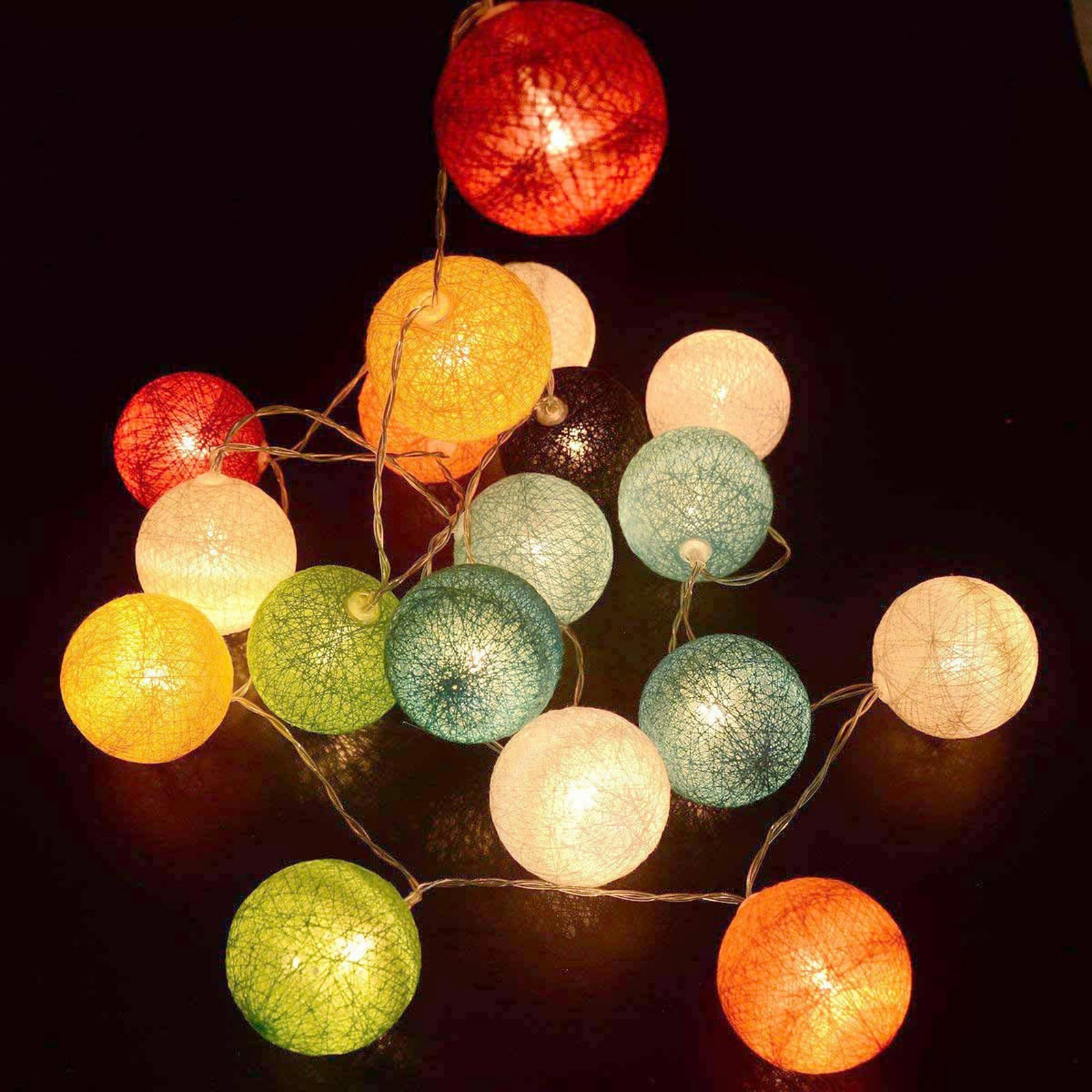LED-Solar-Lichterkette Mimi, bunt, 6 m, Kunststoff, 10-flg. LED-Solar-Lichterkette Mimi, bunt, 6 m, Kunststoff, 10-flg.
