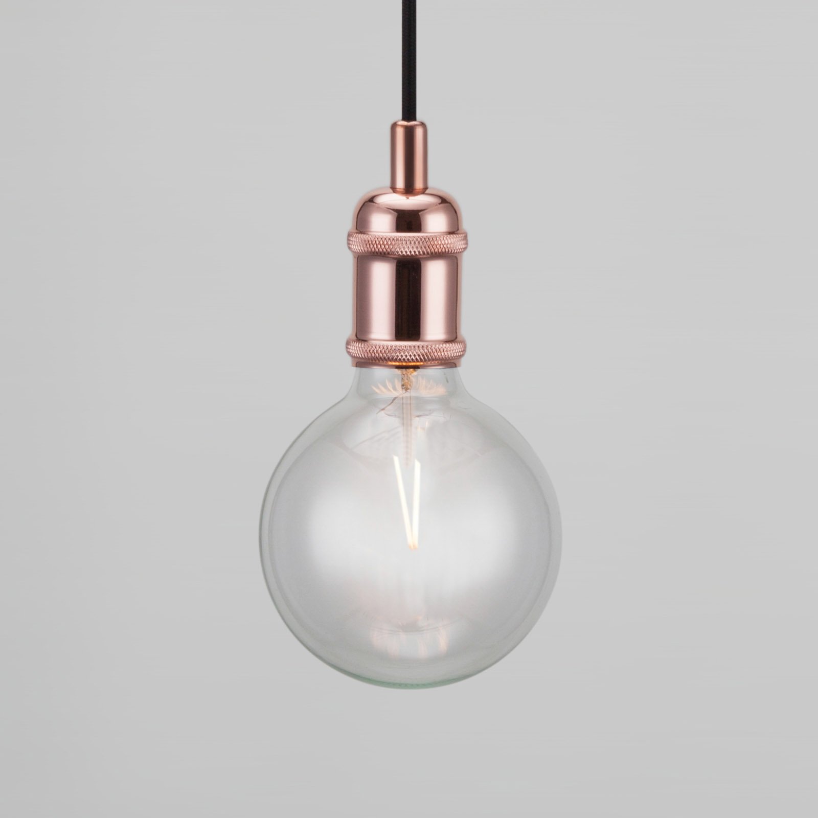 Avra - minimalistische hanglamp in koper