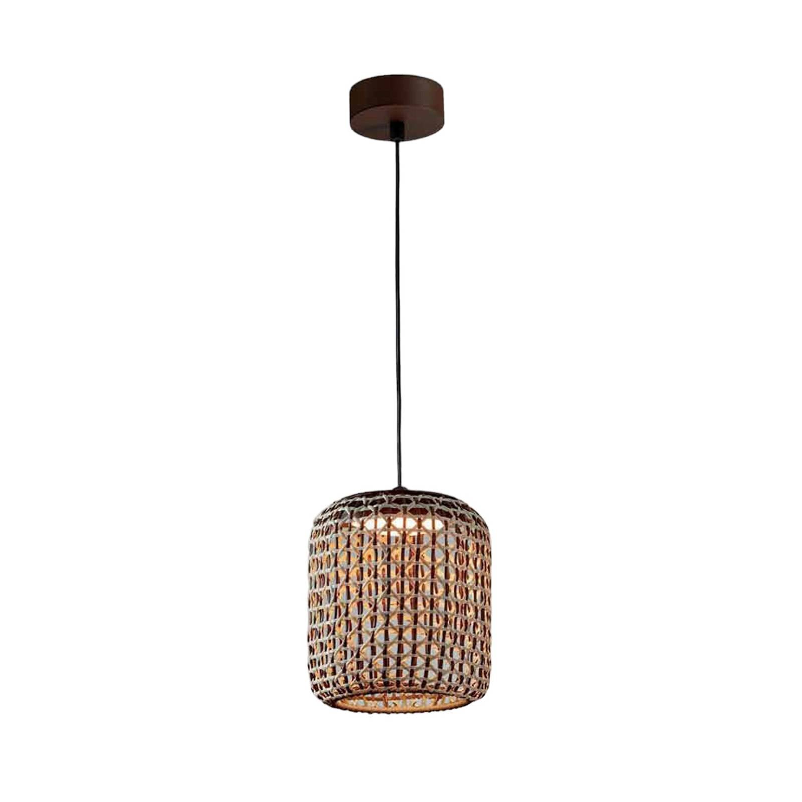 Bover Nans S/21 LED-Außenhängeleuchte, braun