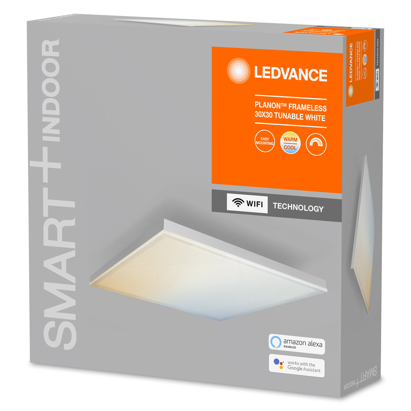 LEDVANCE SMART+ WiFi Planon LED-Panel CCT 30x30cm