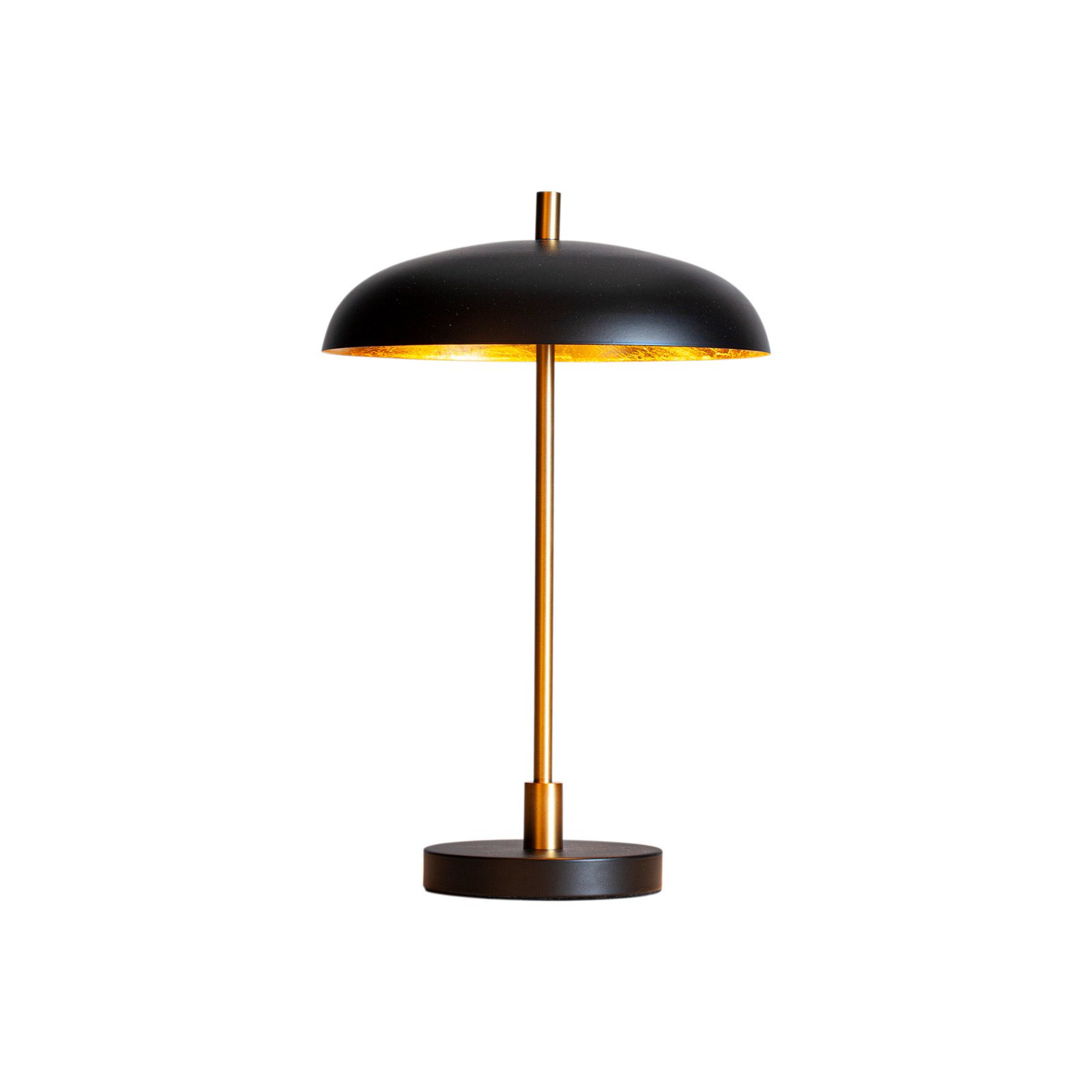 By Rydéns Shelby lámpara de mesa negro/latón/oro